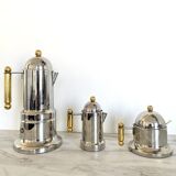 Kontessa coffee service by Vev Vigano from the 1980s.