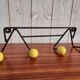 Coat hook 4 yellow balls