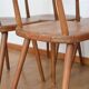 6 Scandinavian bistro chairs