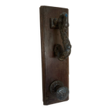 Knocker and handle