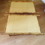 Rattan meal tray