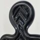 Acerbis "Narciso" postmodern silhouette standing floor mirror 1980s