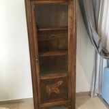 Armoire parisienne vitrée une porte