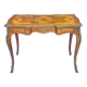 Louis XV style flat desk in marquetry