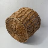 large rattan basket