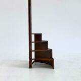Vintage teak mid century library stairs