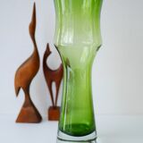 Mid-century modern glass vase by Bo Borgström for Åseda
