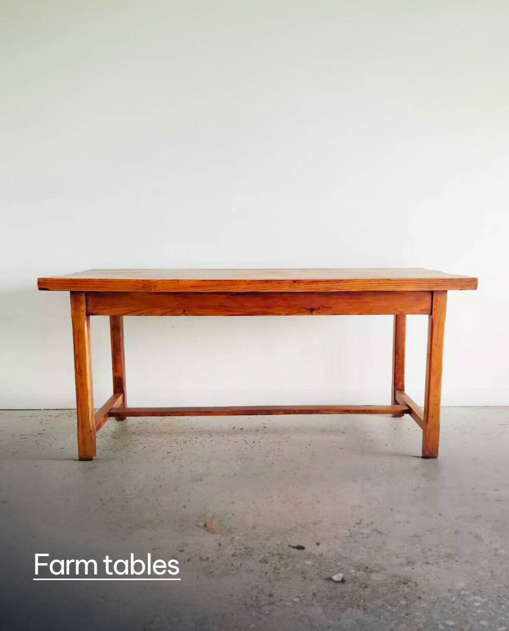 Farm tables