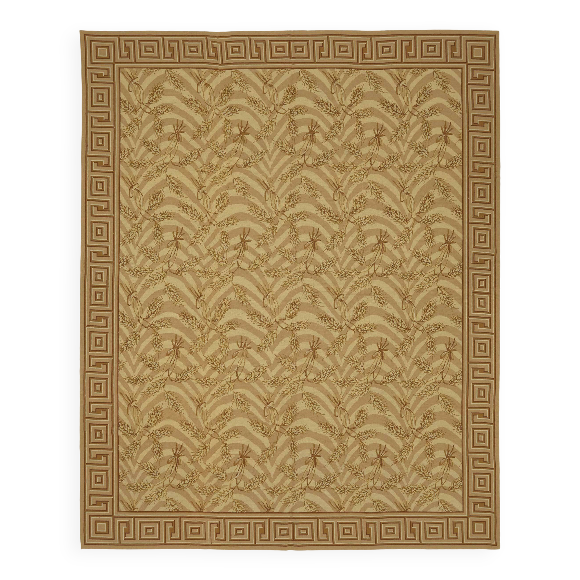 Handmade Vintage Flatweave Needlepoint Kilim 244 cm x 303 cm