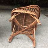 Fauteuils rotin enfant