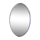 Chrome contour mirror Art Deco