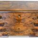 Walnut burl commode, Italian Art Deco, 1940s.