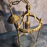 Golden bronze vestibule lantern