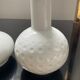 Trio de vases soliflores en céramique émaillée Germany