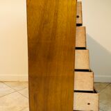 Vintage 5-drawer dresser by BC Furniture 60s