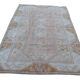Vintage Turkish Oushak rug 193x266 cm