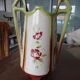 Antique faience barbotine vase