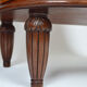 Paire de chevets Art Déco demi-lune en acajou vers 1925