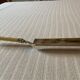 Old silver metal crumb tray
