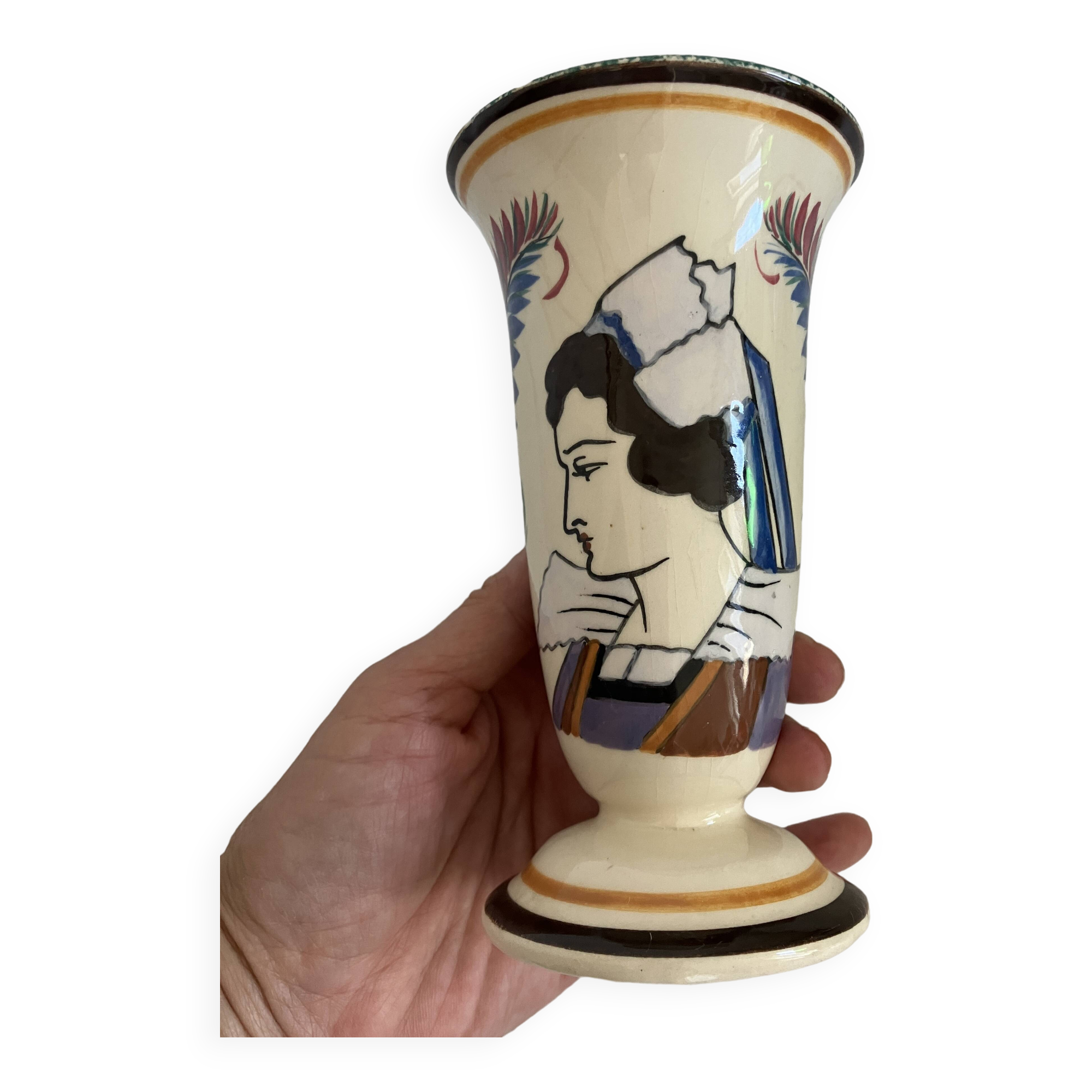 Vase HB Quimper