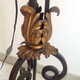 Lamppost in wrought iron