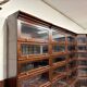 Classic English Globe Wernicke Corner Bookcase