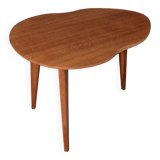 Tripod coffee table, solid oak, Steiner edition