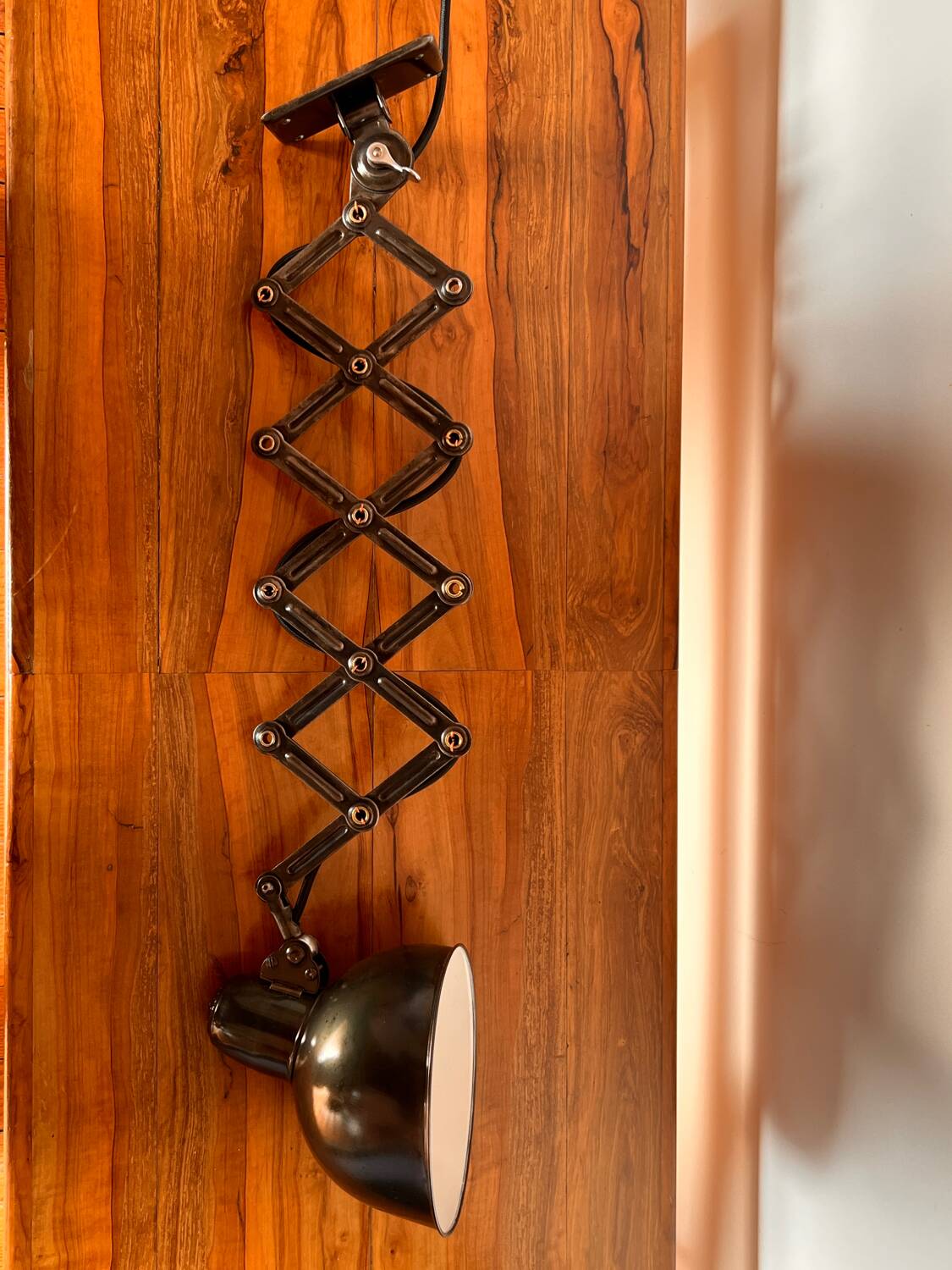 Kaiser Idell accordion lamp