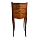 Inlaid bedside table