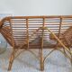 2 seater rattan bench