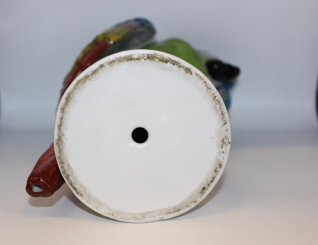 Porcelain Parrot In The Taste Of Meissen XX