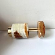 Briquet de table en marbre onyx vintage SAROME Japon