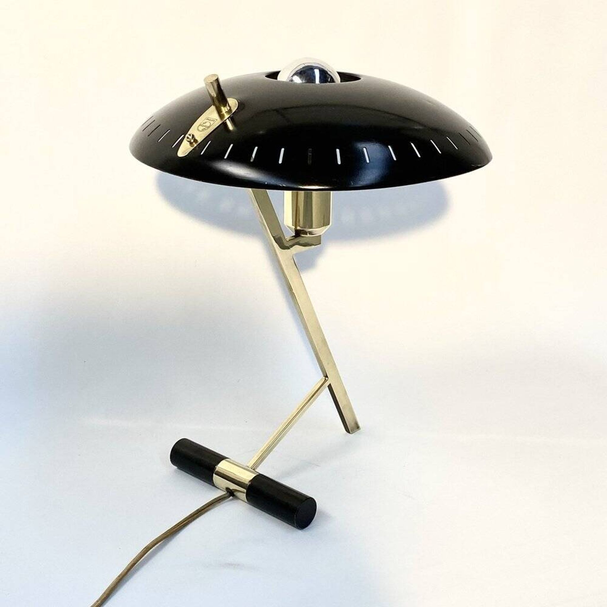 Vintage Dutch Decora or Z table lamp by Louis Kalff for Philips, 1956