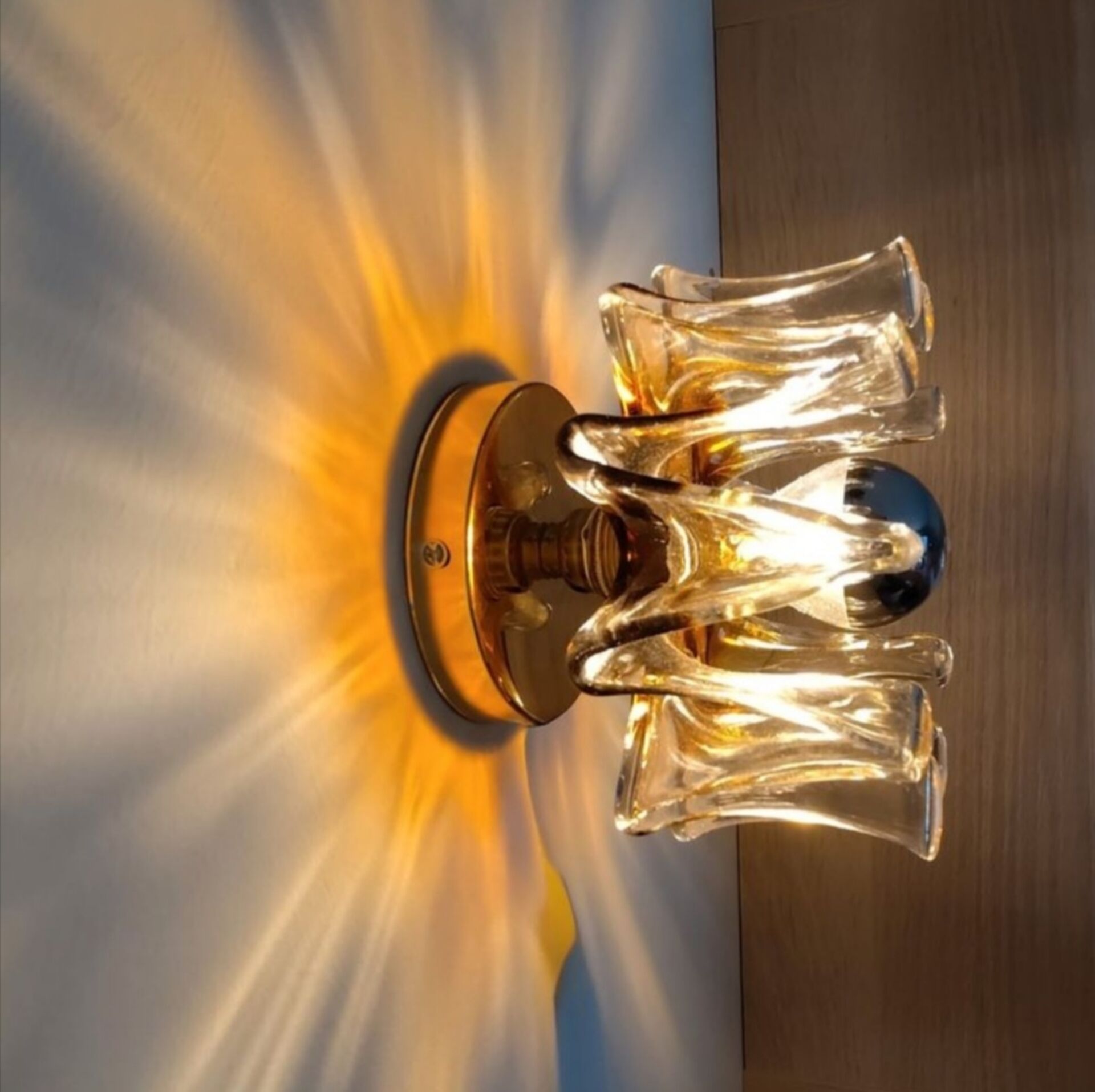 Murano wall light Carlo Nason glassworks