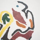 Ansgar Elde, Il Bostrico, 1990s, monotype print and woodcut