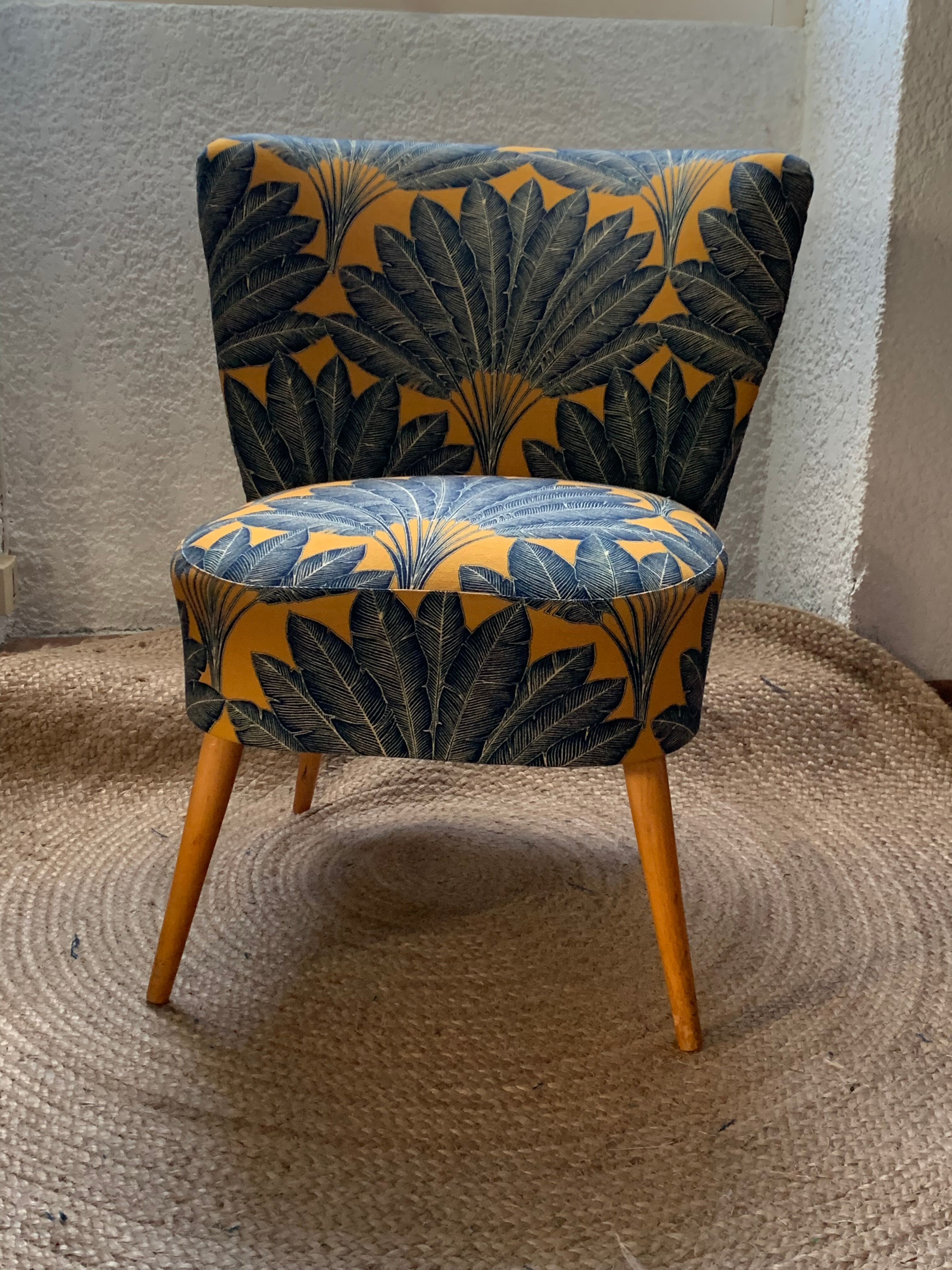 Vintage cocktail armchair