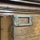 Notary's cabinet with 18 drawers in oak and fir from the early 20th century.