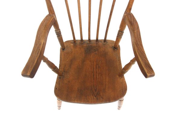 Fauteuil scandinave ''Pinnstol'' en chêne, Suède, 1920