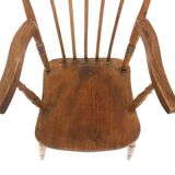 Scandinavian armchair "Pinnstol" in oak, Sweden, 1920