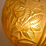 Lamp to lay vintage globe art deco pink patterns