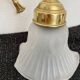 Double tulip wall light