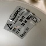 Office lamp architect Aluminor France vintage 80