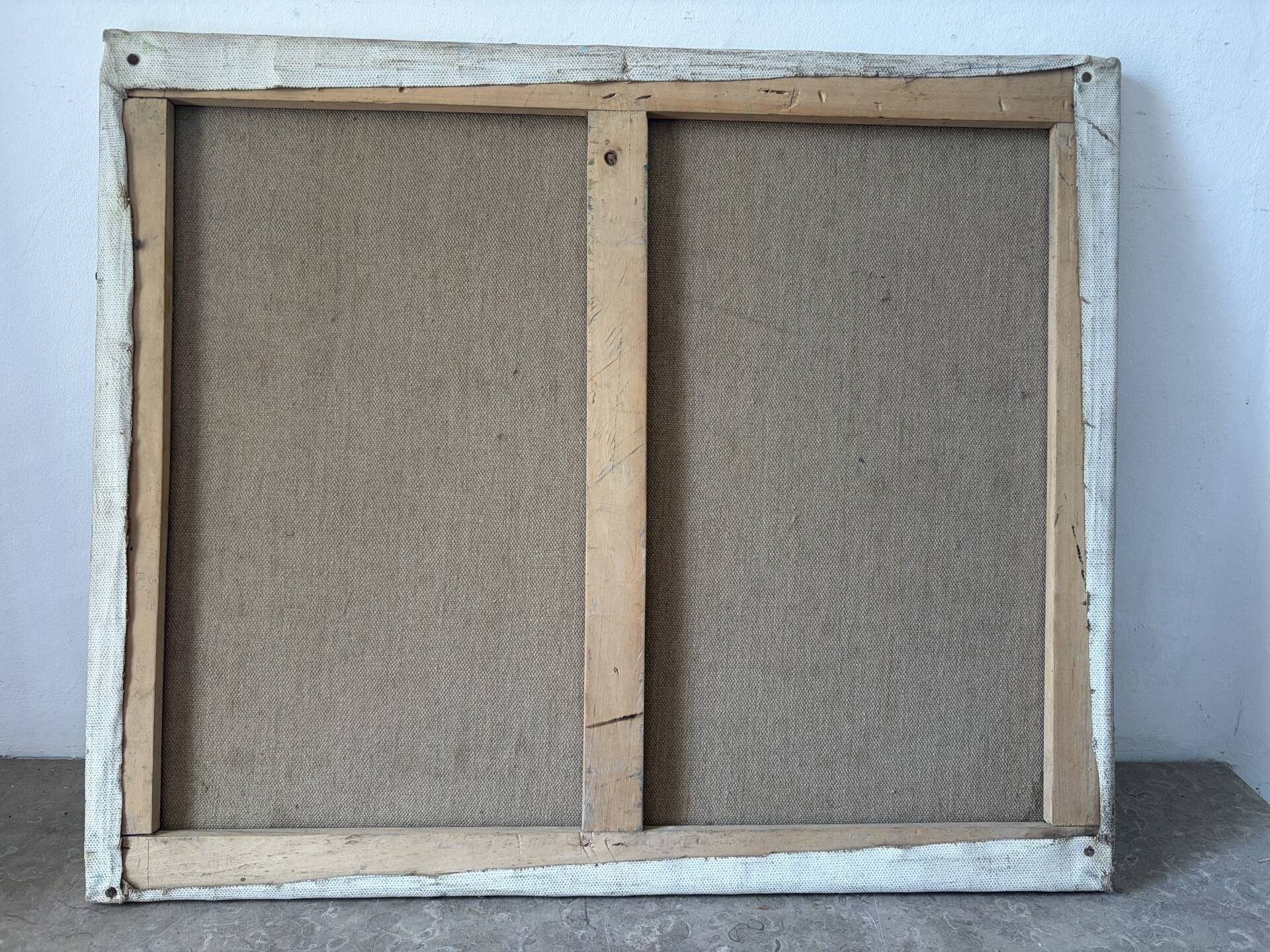 Port d’Afrique, huile sur toile signé Liotard