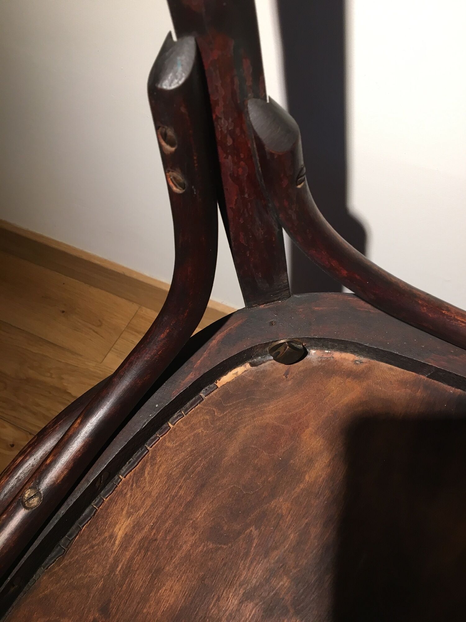 Armchair of workshop stamped Walter Baumann n * 22 - 1930