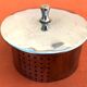 Art Deco 1930s Teapot / Tea Infuser with yellow ceramic infuser