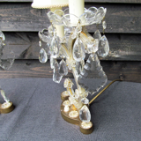 Paire de lampes de chevet Louis XIV d'époque française style Marie-Thérèse