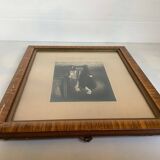 Old photograph of married couple