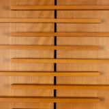 Eric Miomandre. Blond beech wardrobe. 20th century.