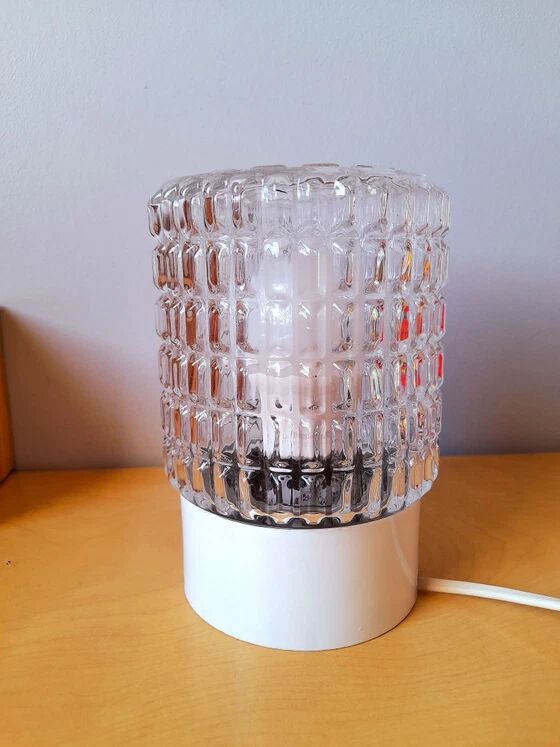 Table lamp in glass 1970