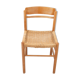 Sleek design chair braided seat